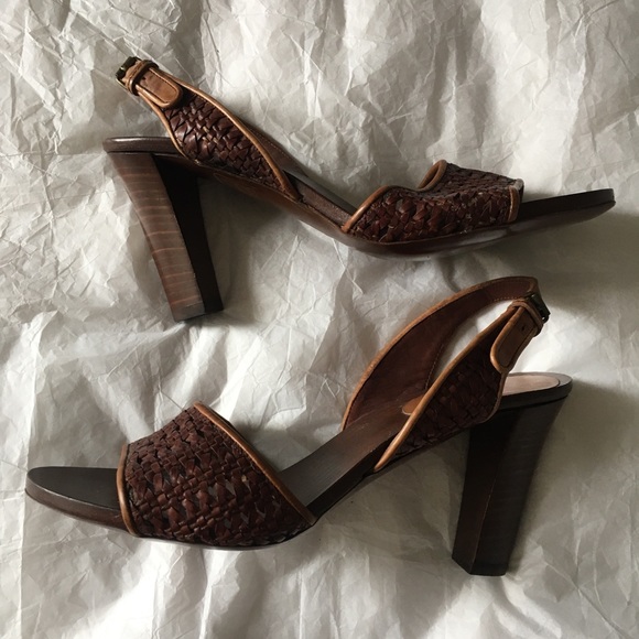 Hugo Boss | Slingback Woven Heels - Picture 7 of 8